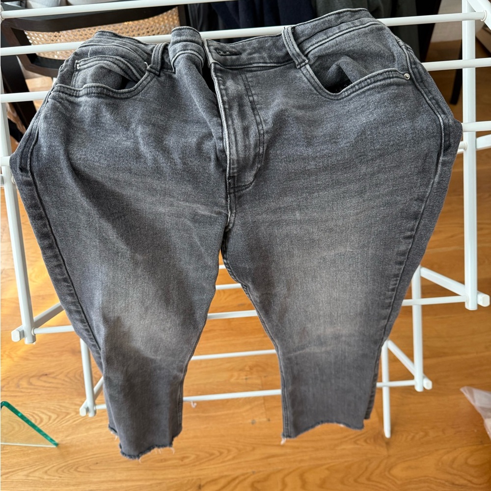 Zara Charcoal Denim Pants